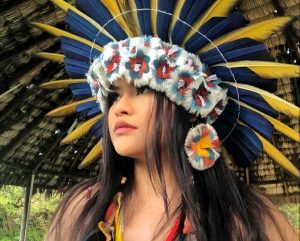 Virna Pitaguary, jovem indígena apoiada pelo MSM