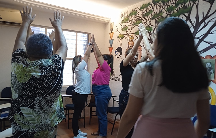 Grupo Jovem do Linhares promove retiro espiritual